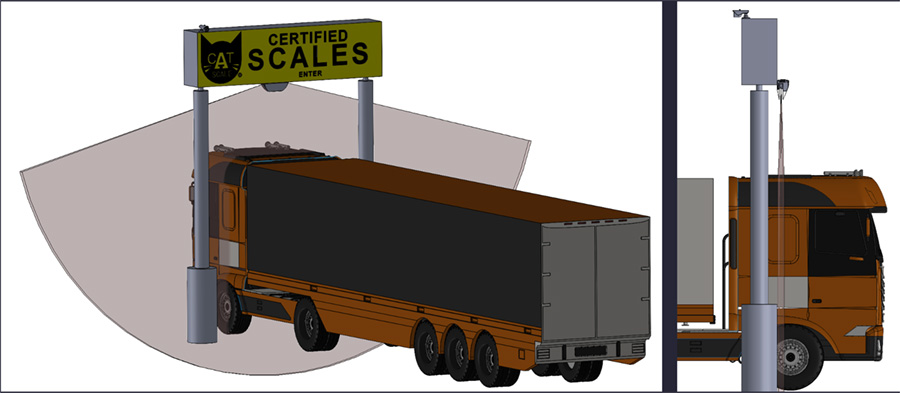 Single Sensor – Height Compliance Truck Stop